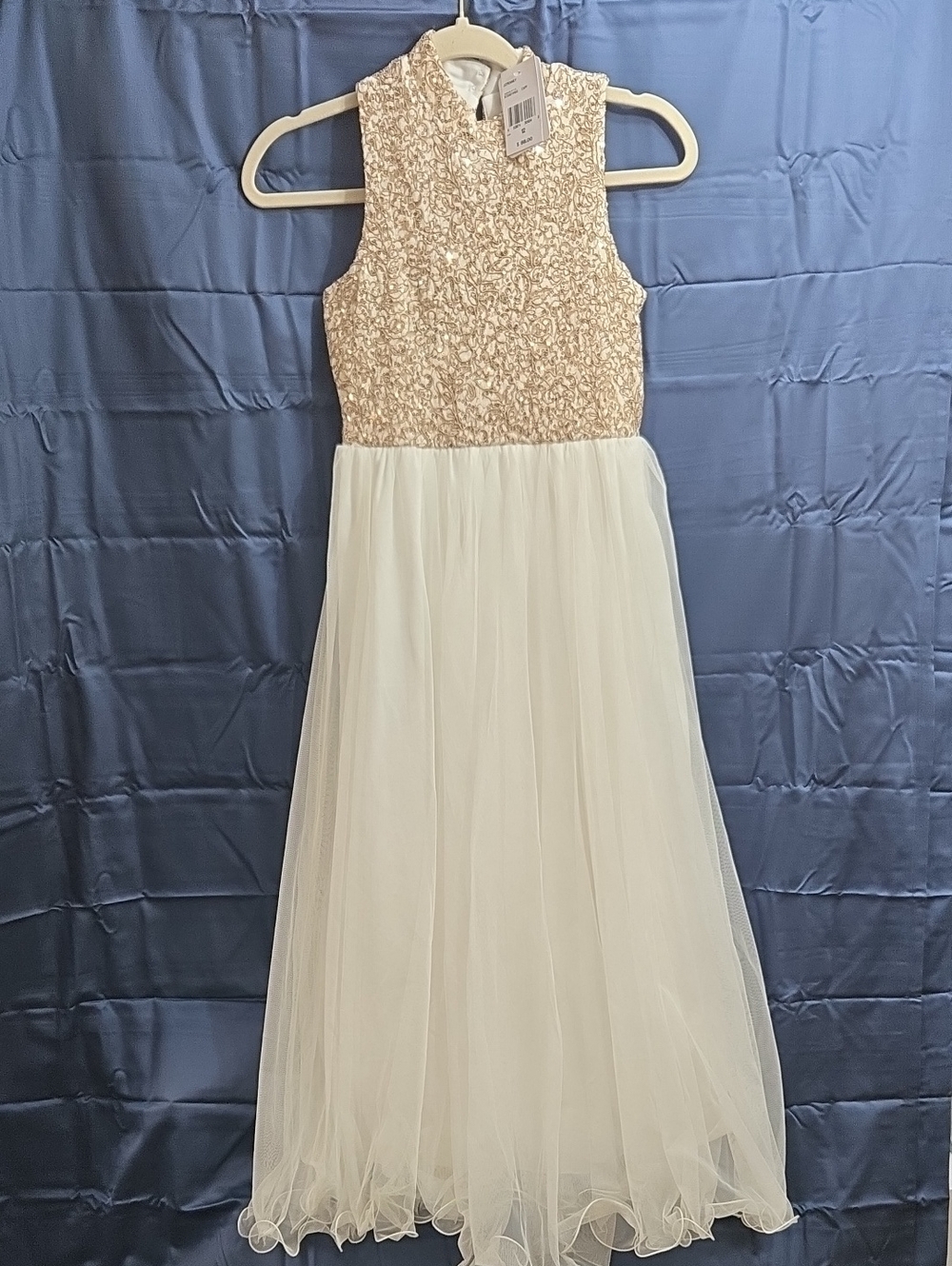 Speechless Girls Sequin Sleeveless Maxi Dress - Picture 6 of 7